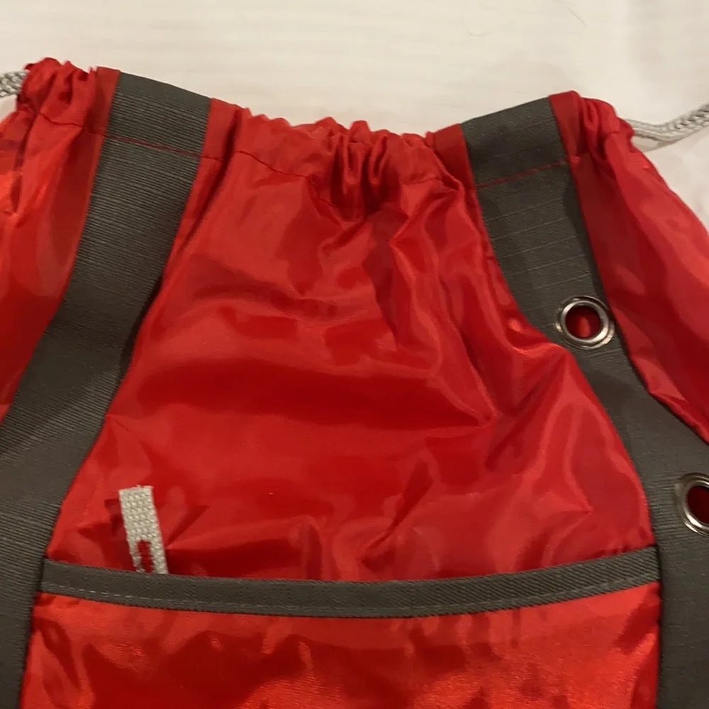HOUSTON ROCKETS VINTAGE SOFT BACK PACK WITH FRONT ZIPPER NWT